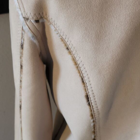 Faux Fur Suede Reversalable Fall Winter jacket - Picture 8 of 12